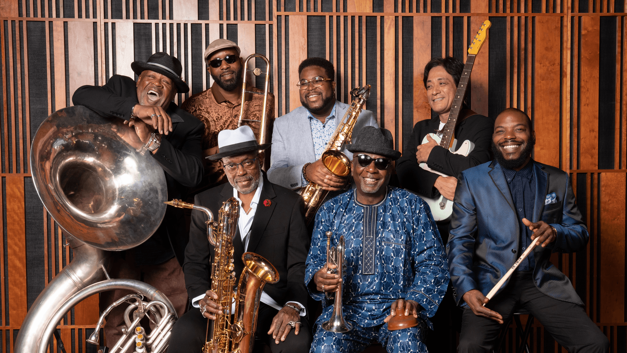 The Dirty Dozen Brass Band live