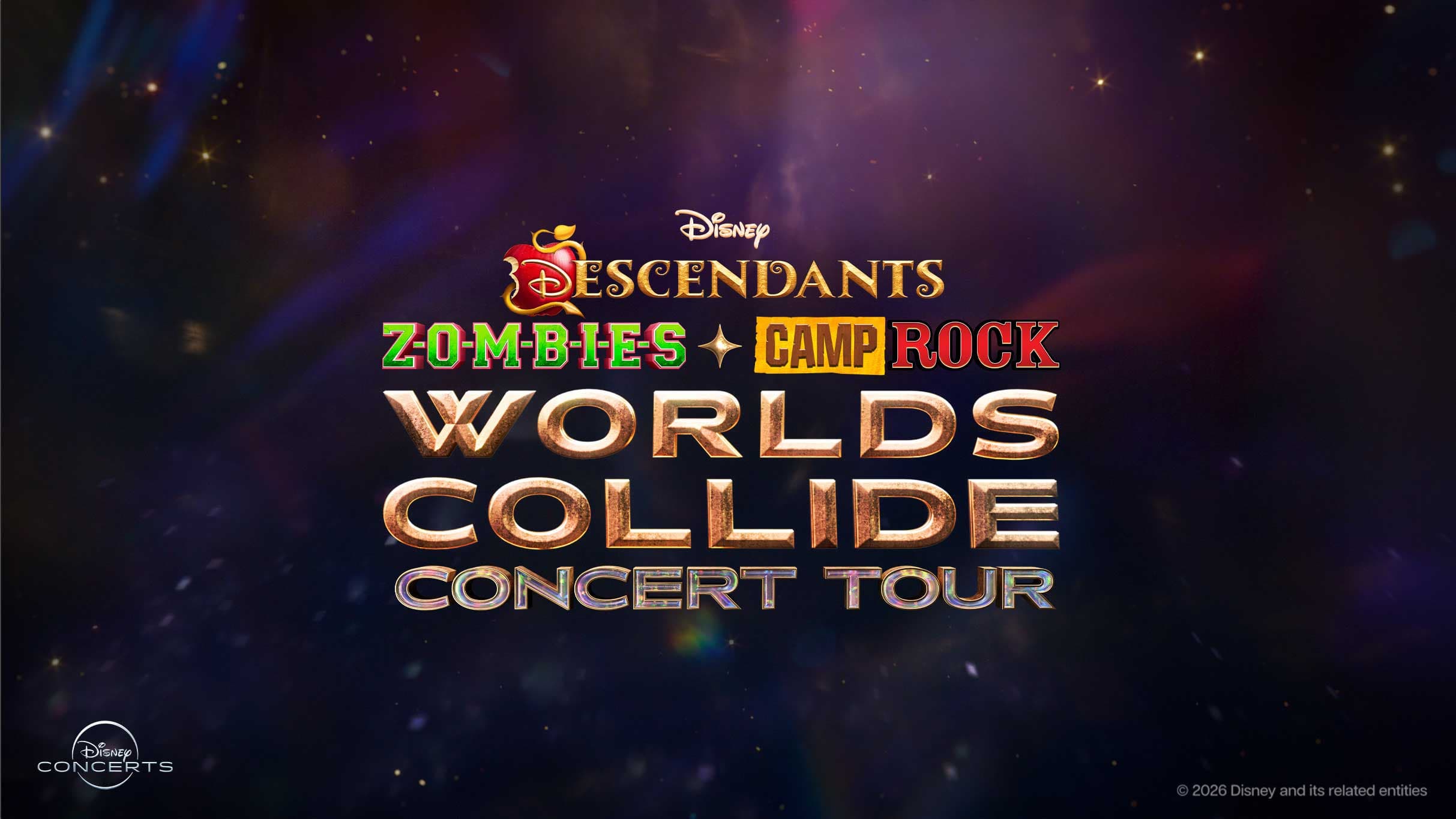 Disney Worlds Collide Concert Tour live