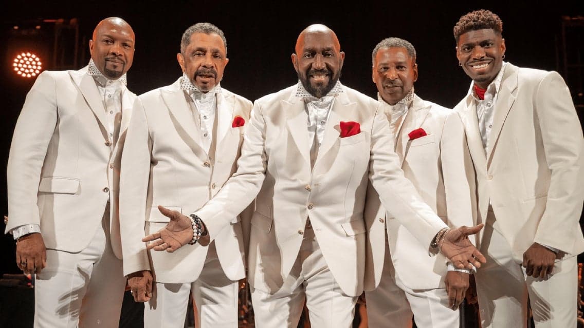 The Temptations live